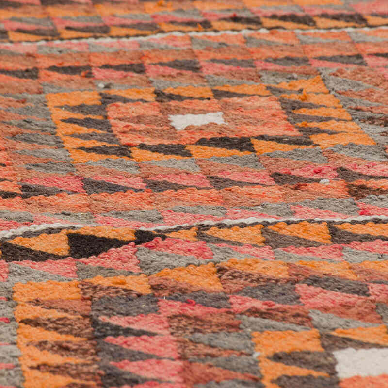 Vintage Tribal Kilim Runner - 2' 9" x 9' 11" (33" x 119") - K0077493