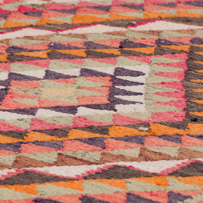 Alfombra Kilim Tribal Vintage - 90 cm x 326 cm - K0077494