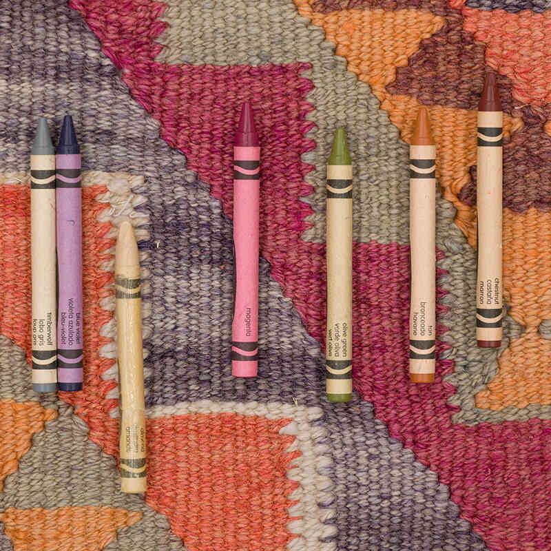 Vintage Tribal Kilim Runner - 3' 1" x 10' 11" (37" x 131") - K0077498