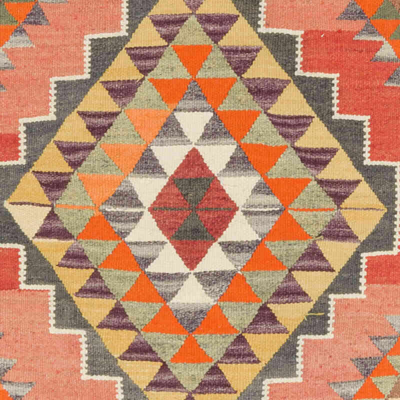 Vintage Anadolu Kilim Yolluk - 87 cm x 360 cm - K0077504