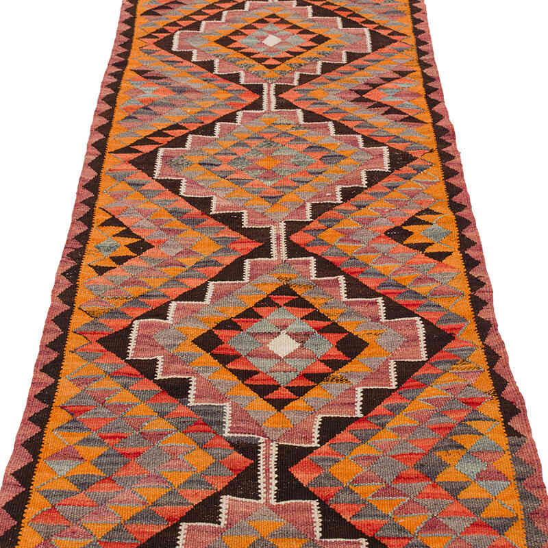 Vintage Anadolu Kilim Yolluk - 83 cm x 311 cm - K0077508