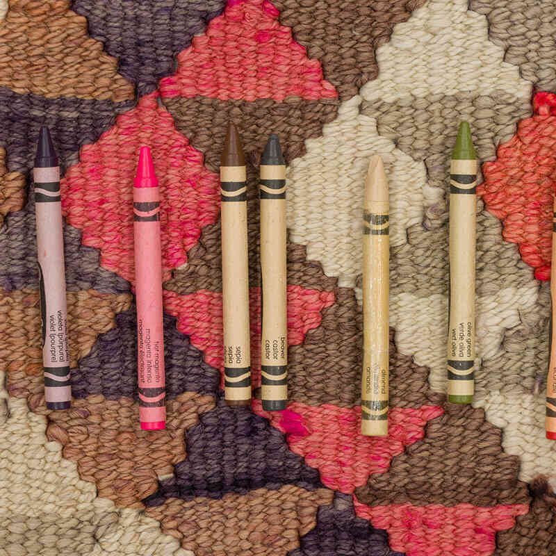 Alfombra Kilim Tribal Vintage - 101 cm x 315 cm - K0077510