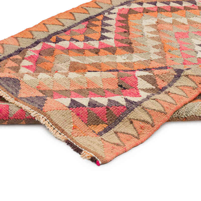 Alfombra Kilim Tribal Vintage - 101 cm x 315 cm - K0077510