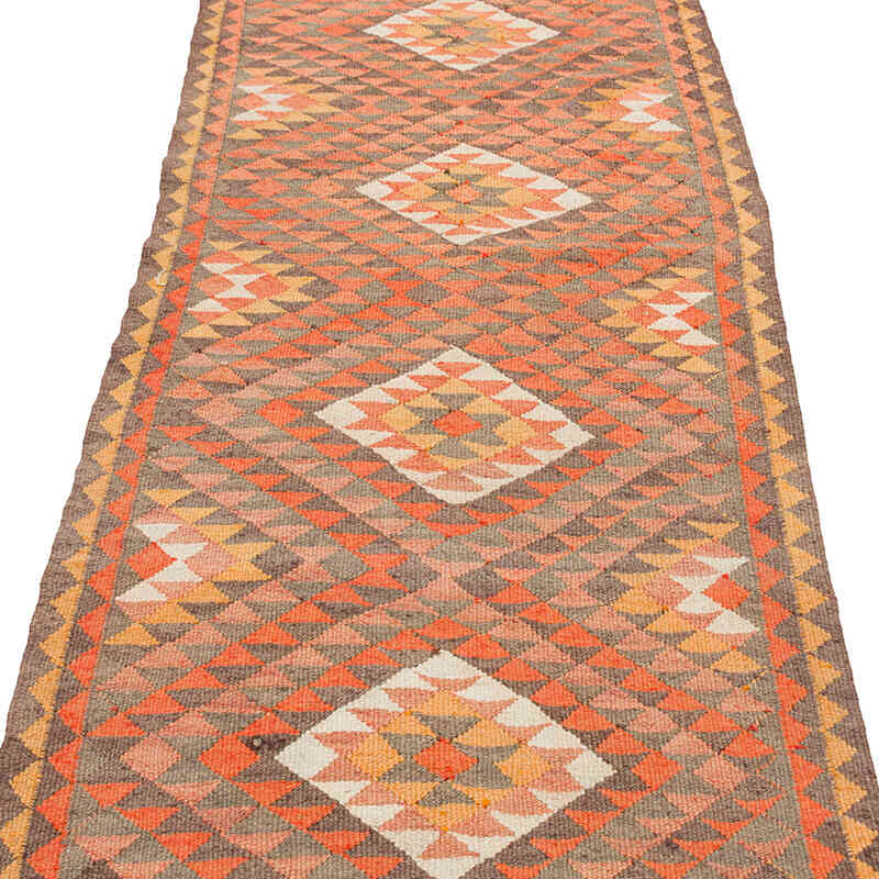 Alfombra Kilim Tribal Vintage - 80 cm x 300 cm - K0077511