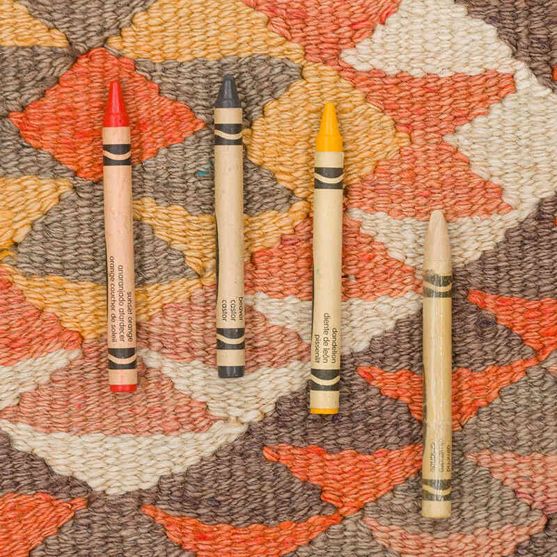 Alfombra Kilim Tribal Vintage - 80 cm x 300 cm - K0077511