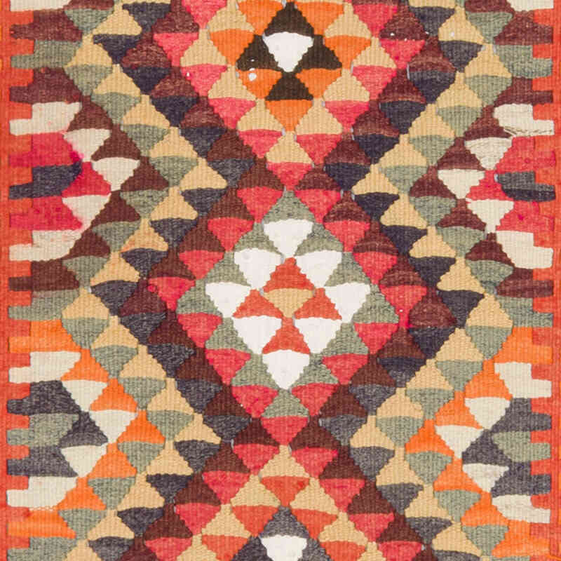Vintage Anadolu Kilim Yolluk - 82 cm x 332 cm - K0077512