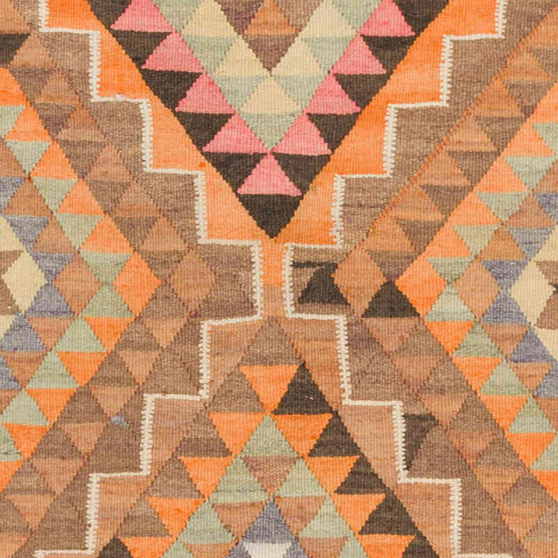 Vintage Anadolu Kilim Yolluk - 95 cm x 365 cm - K0077513