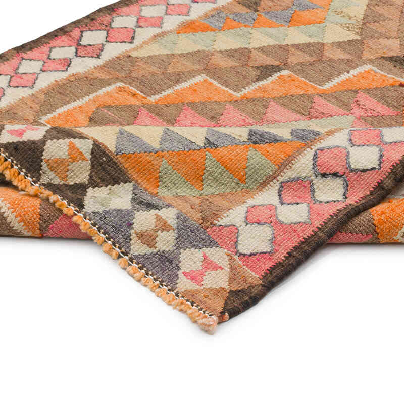 Vintage Anadolu Kilim Yolluk - 95 cm x 365 cm - K0077513