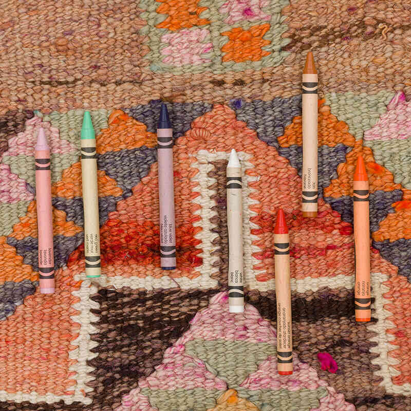 Vintage Anadolu Kilim Yolluk - 97 cm x 334 cm - K0077516