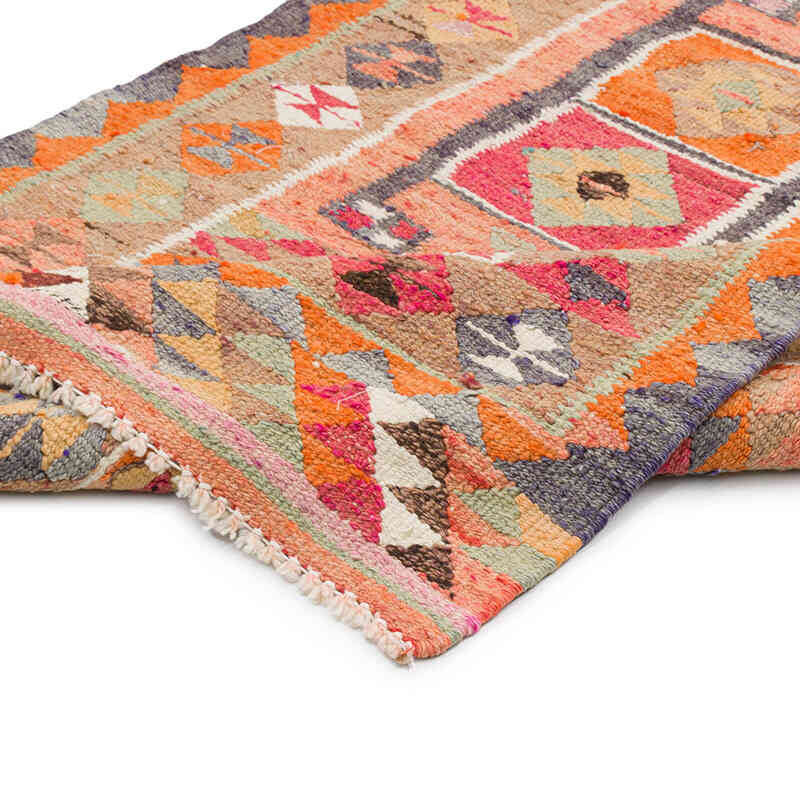 Vintage Anadolu Kilim Yolluk - 97 cm x 334 cm - K0077516
