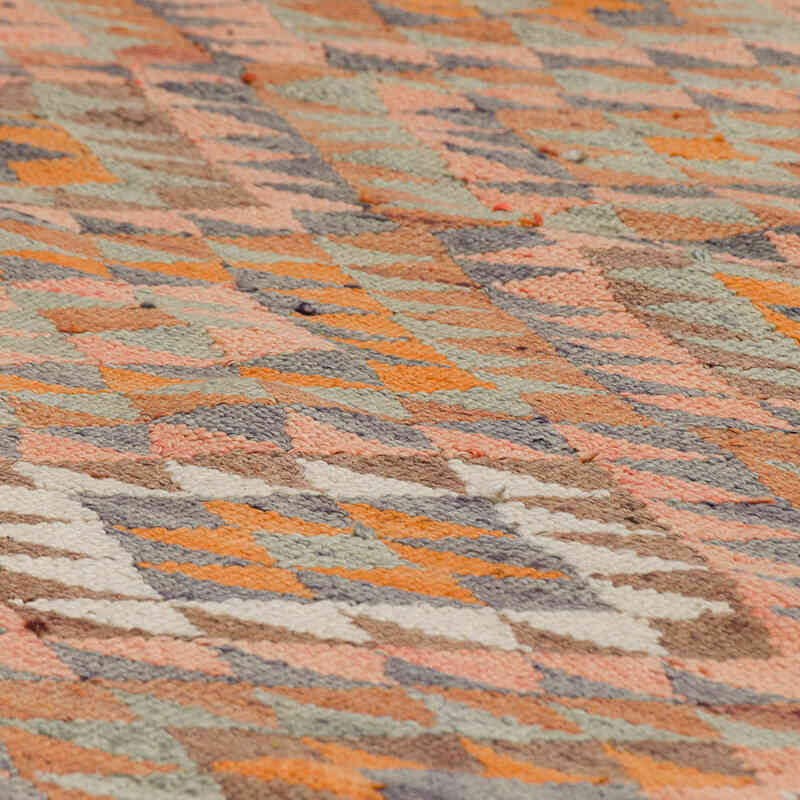 Alfombra Kilim Tribal Vintage - 102 cm x 340 cm - K0077517