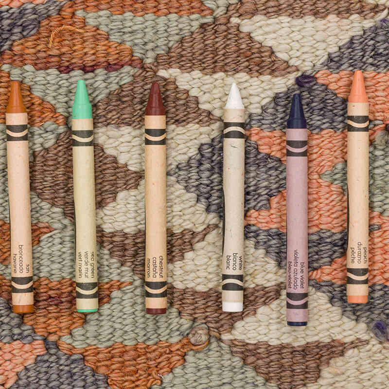 Alfombra Kilim Tribal Vintage - 102 cm x 340 cm - K0077517