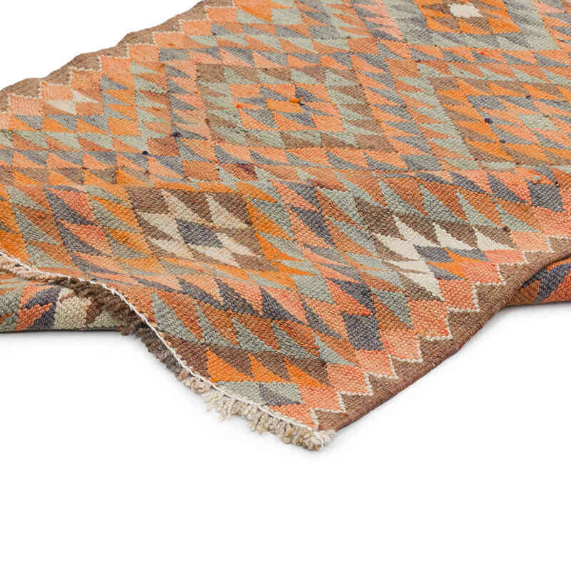 Alfombra Kilim Tribal Vintage - 102 cm x 340 cm - K0077517