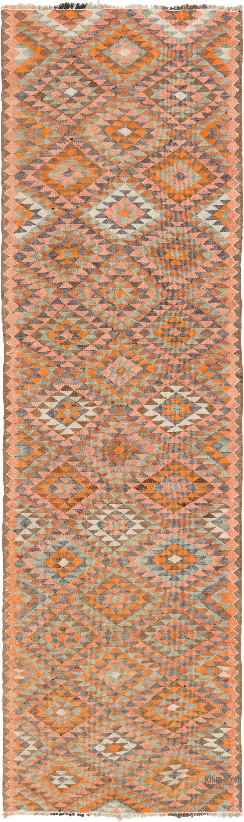 Alfombra Kilim Tribal Vintage - 102 cm x 340 cm - K0077517