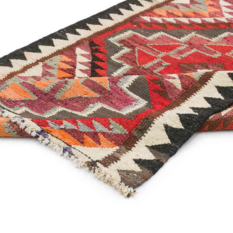 Alfombra Kilim Tribal Vintage - 100 cm x 310 cm - K0077518