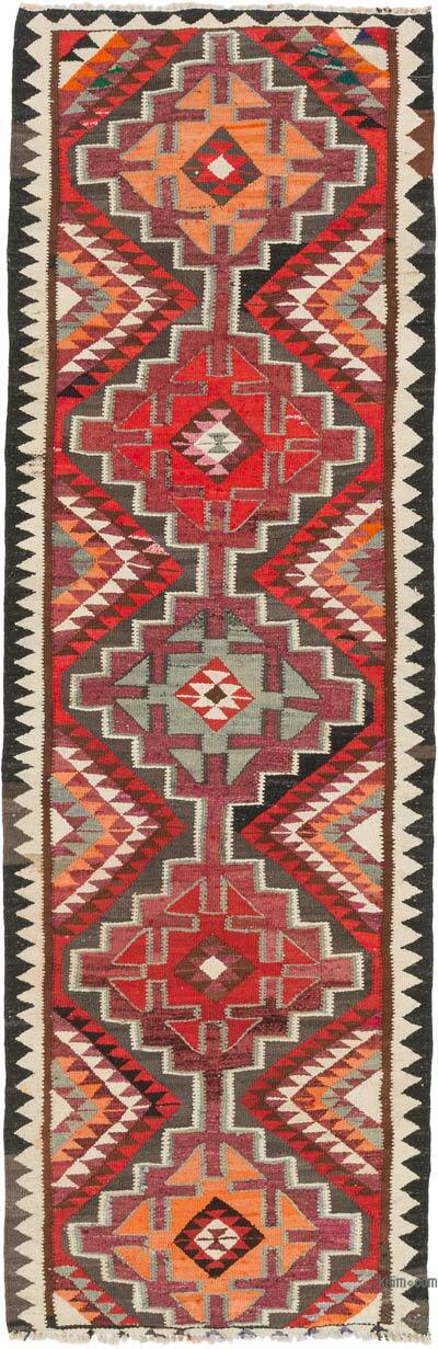 Vintage Anadolu Kilim Yolluk - 100 cm x 310 cm