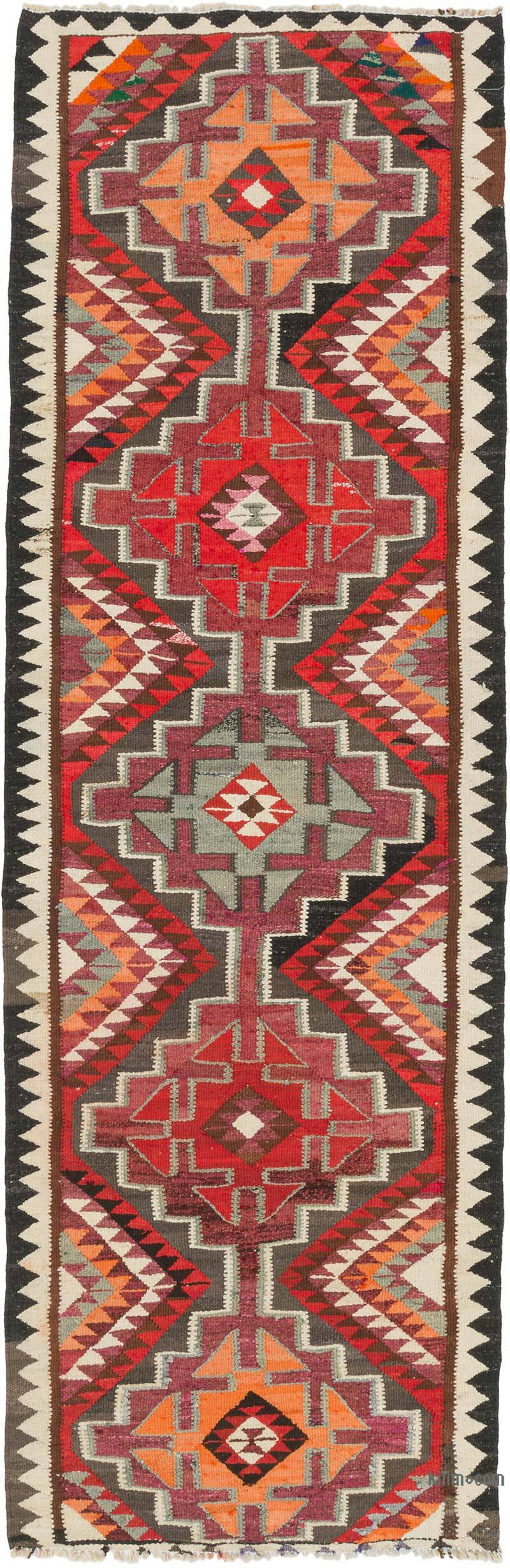 Alfombra Kilim Tribal Vintage - 100 cm x 310 cm - K0077518
