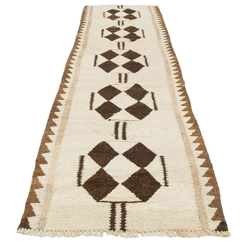 Vintage Anadolu Kilim Yolluk - 80 cm x 302 cm - K0077522