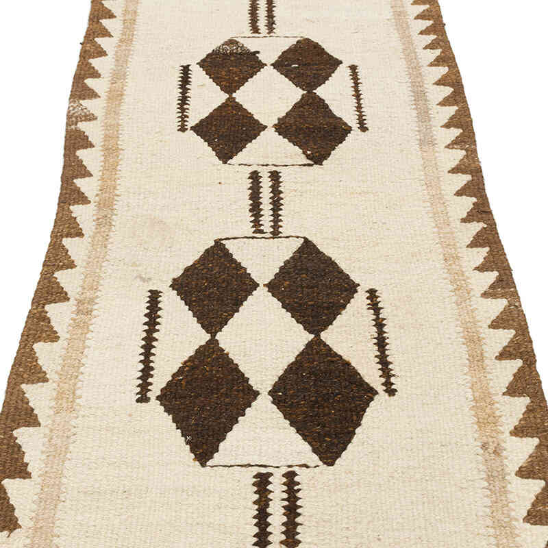 Vintage Anadolu Kilim Yolluk - 80 cm x 302 cm - K0077522