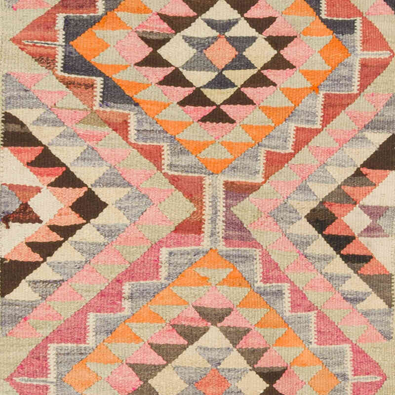 Vintage Anadolu Kilim Yolluk - 82 cm x 289 cm - K0077524