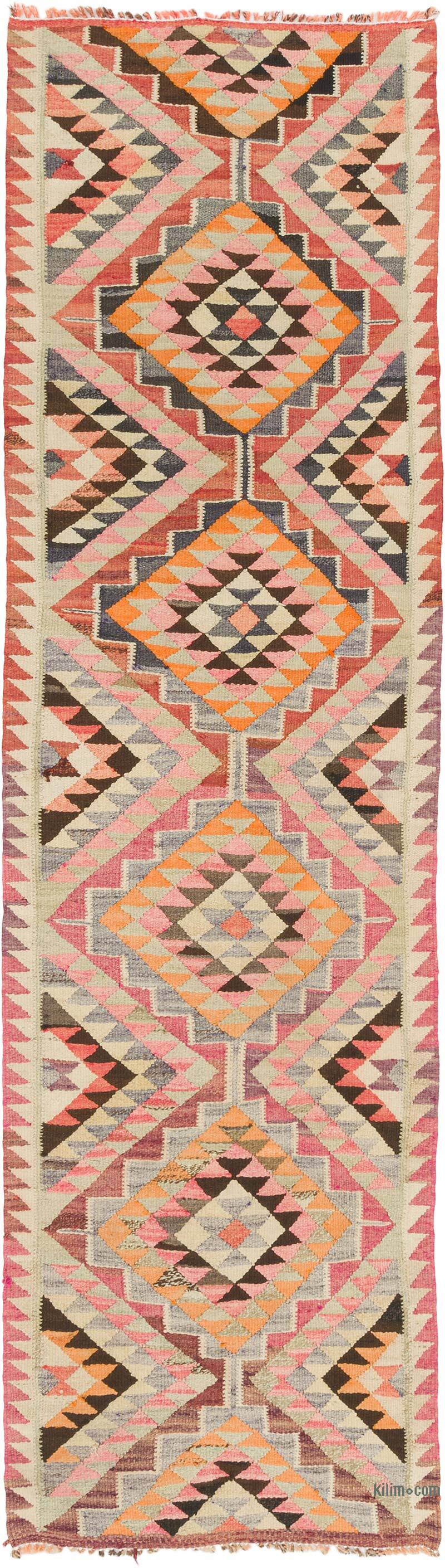 Vintage Anadolu Kilim Yolluk - 82 cm x 289 cm - K0077524