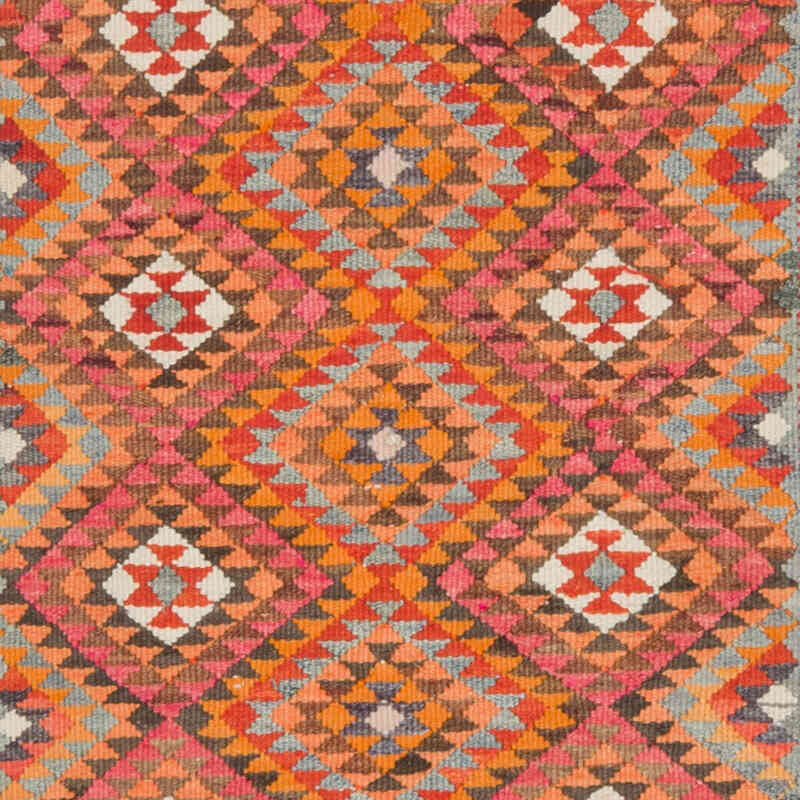 Vintage Tribal Kilim Runner - 2' 9" x 10' 1" (33" x 121") - K0077526