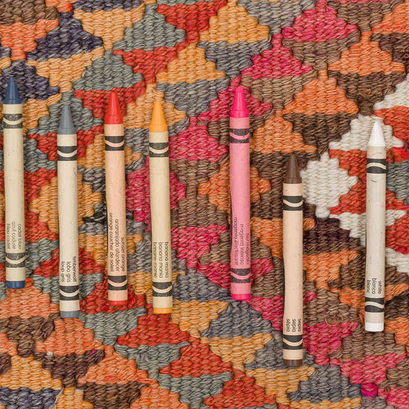 Vintage Tribal Kilim Runner - 2' 9" x 10' 1" (33" x 121") - K0077526