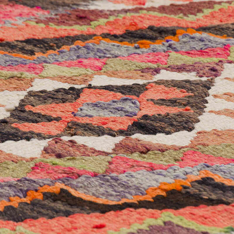 Vintage Tribal Kilim Runner - 2' 10" x 9' 10" (34" x 118") - K0077528