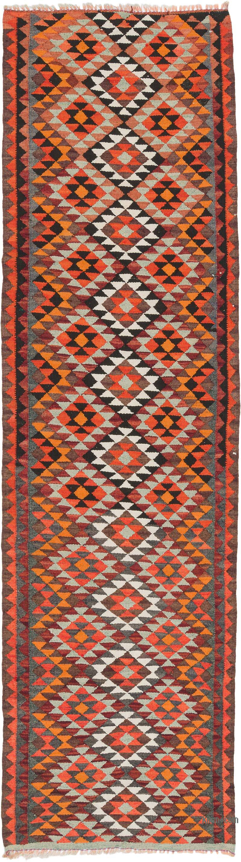 Alfombra Kilim Tribal Vintage - 89 cm x 320 cm - K0077529