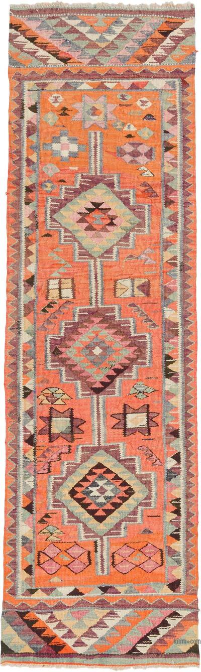 Vintage Tribal Kilim Runner - 3'  x 9' 8" (36" x 116")