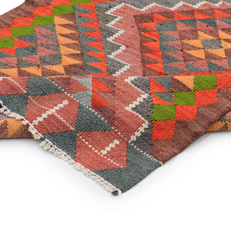 Vintage Tribal Kilim Runner - 2' 11" x 10' 2" (35" x 122") - K0077533