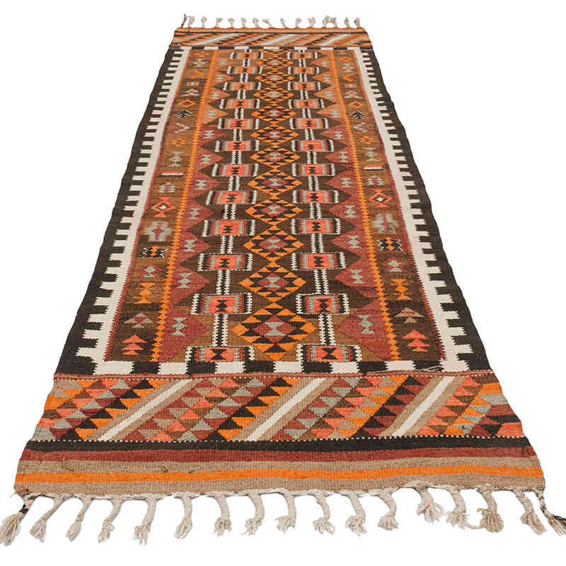 Vintage Anadolu Kilim Yolluk - 92 cm x 298 cm - K0077538