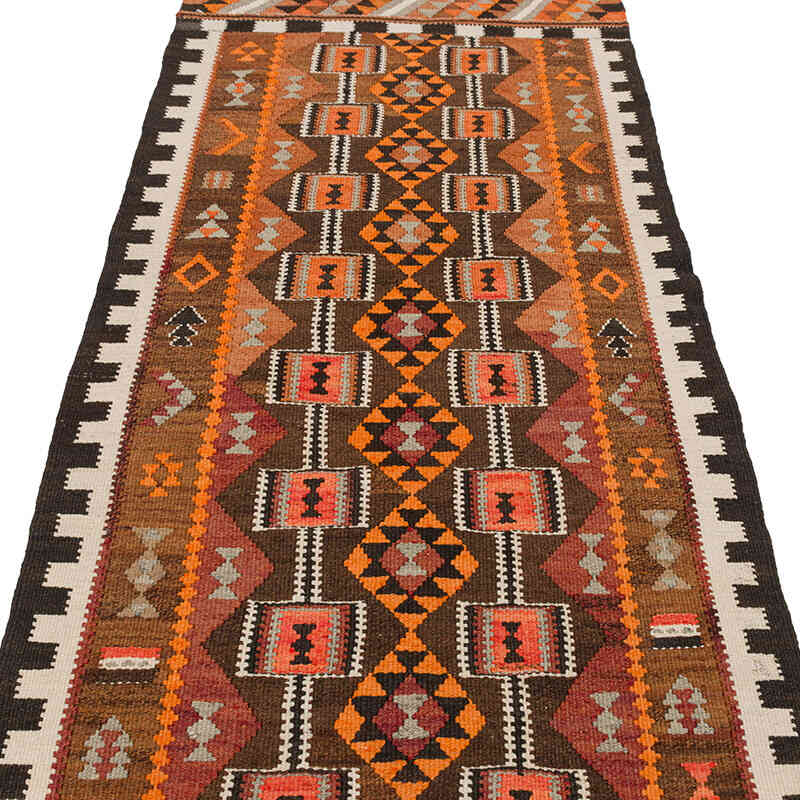 Vintage Anadolu Kilim Yolluk - 92 cm x 298 cm - K0077538
