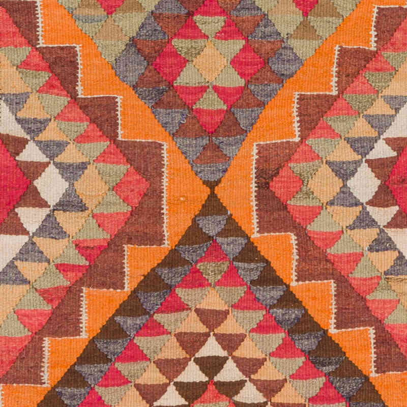 Alfombra Kilim Tribal Vintage - 90 cm x 320 cm - K0077542