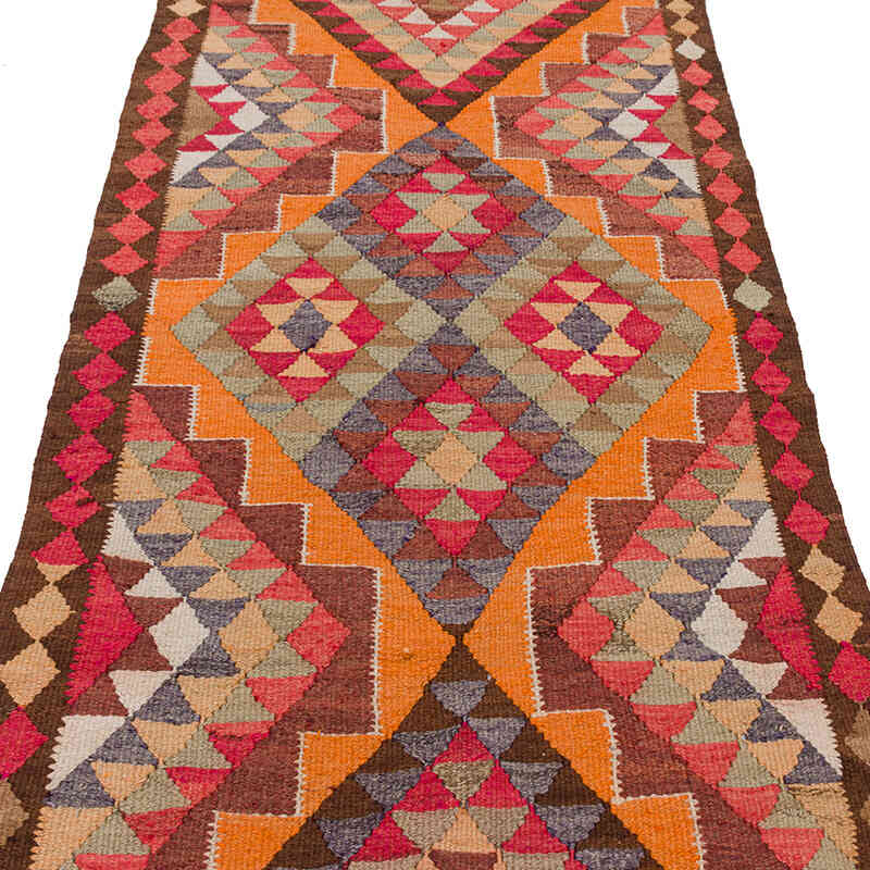 Alfombra Kilim Tribal Vintage - 90 cm x 320 cm - K0077542