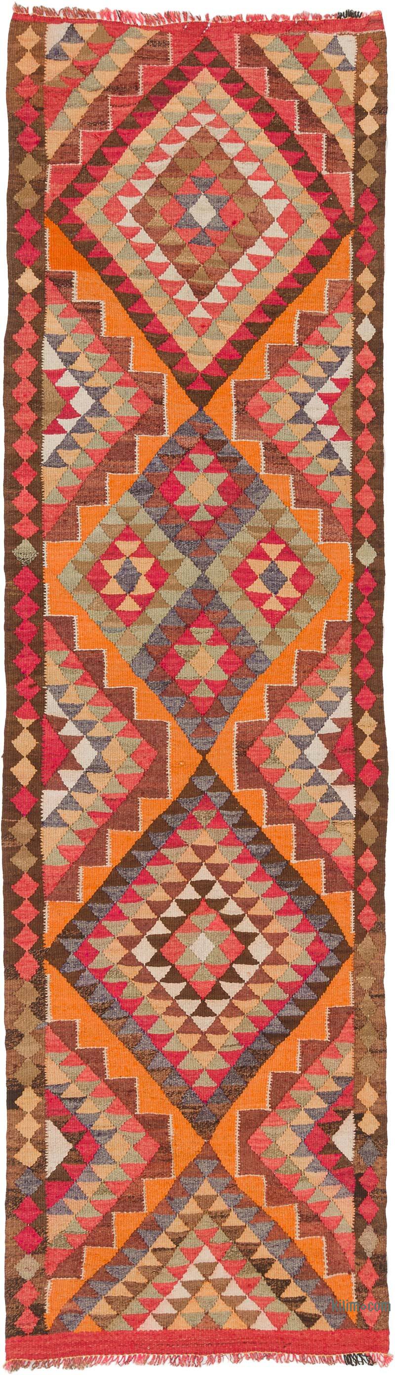 Alfombra Kilim Tribal Vintage - 90 cm x 320 cm - K0077542