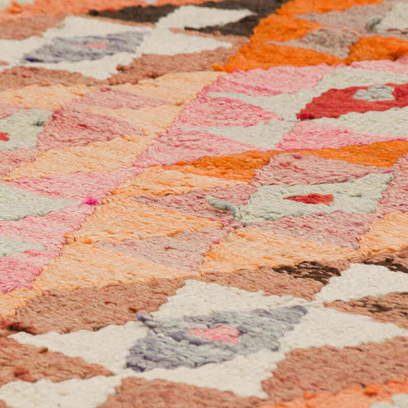 Alfombra Kilim Tribal Vintage - 92 cm x 323 cm - K0077544