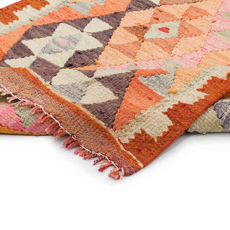 Alfombra Kilim Tribal Vintage - 92 cm x 323 cm - K0077544