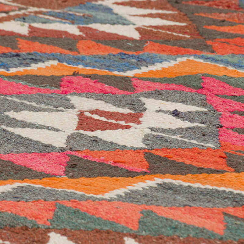Vintage Anadolu Kilim Yolluk - 104 cm x 316 cm - K0077548