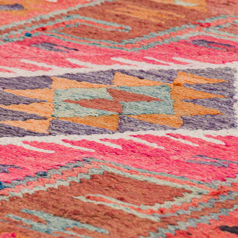 Vintage Anadolu Kilim Yolluk - 95 cm x 285 cm - K0077552