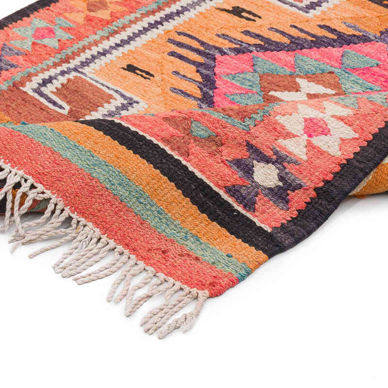 Vintage Anadolu Kilim Yolluk - 95 cm x 285 cm - K0077552