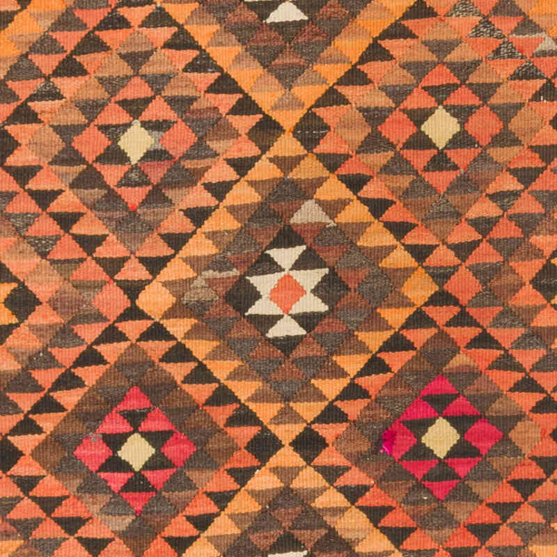 Alfombra Kilim Tribal Vintage - 91 cm x 300 cm - K0077553