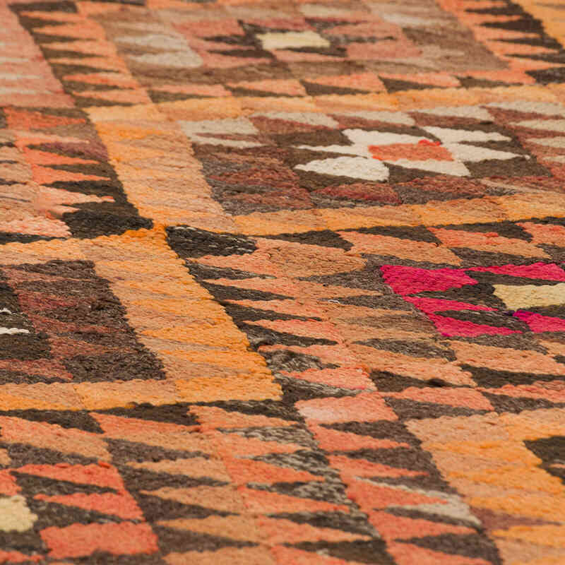 Alfombra Kilim Tribal Vintage - 91 cm x 300 cm - K0077553