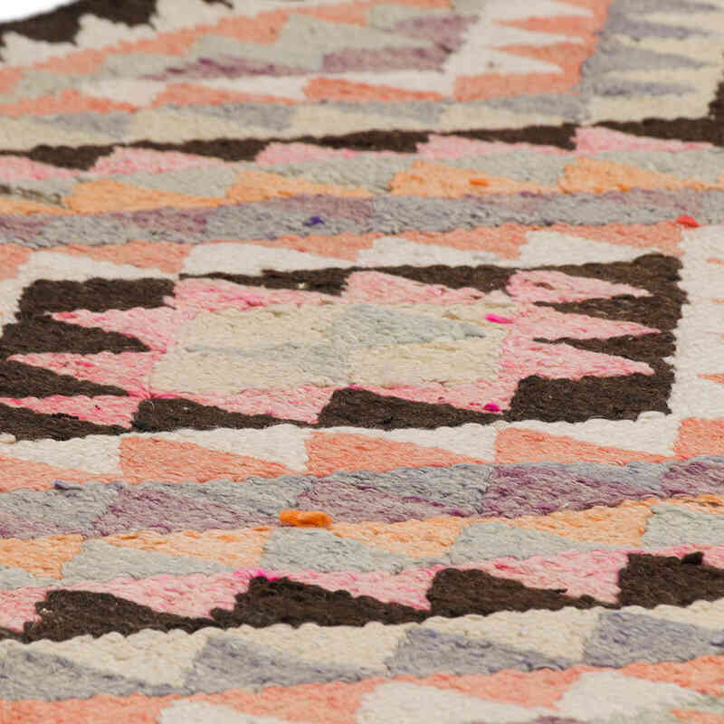 Alfombra Kilim Tribal Vintage - 88 cm x 267 cm - K0077555