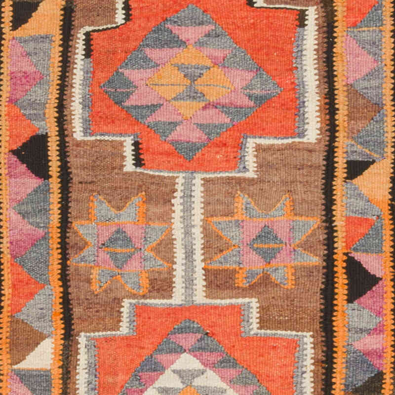Vintage Tribal Kilim Runner - 3'  x 9' 5" (36" x 113") - K0077560