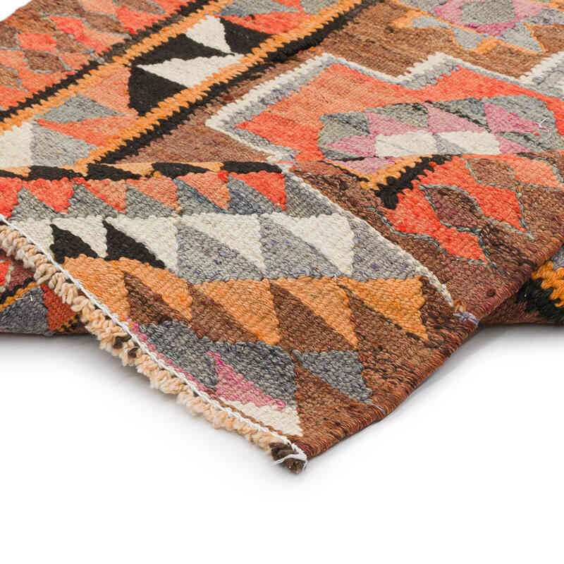 Vintage Tribal Kilim Runner - 3'  x 9' 5" (36" x 113") - K0077560