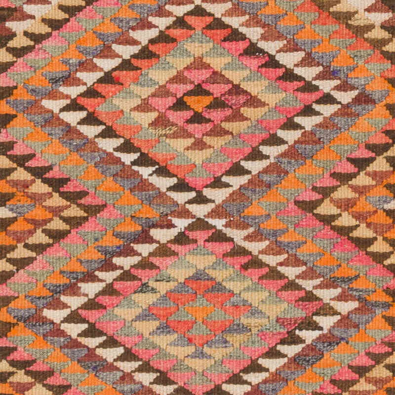 Vintage Tribal Kilim Runner - 2' 11" x 8' 10" (35" x 106") - K0077562