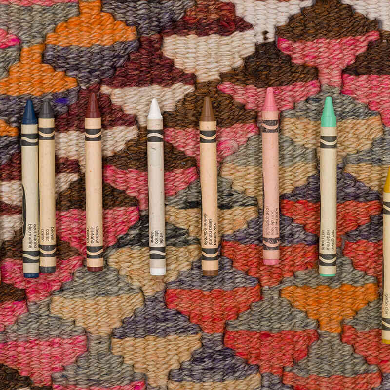 Vintage Tribal Kilim Runner - 2' 11" x 8' 10" (35" x 106") - K0077562