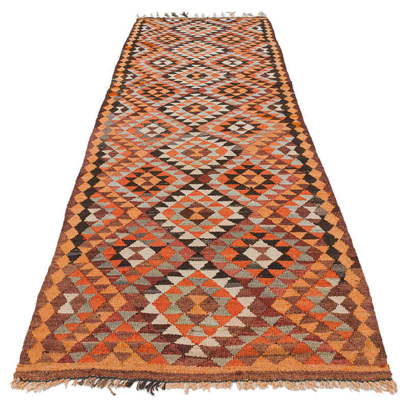 Vintage Anadolu Kilim Yolluk - 89 cm x 297 cm - K0077563