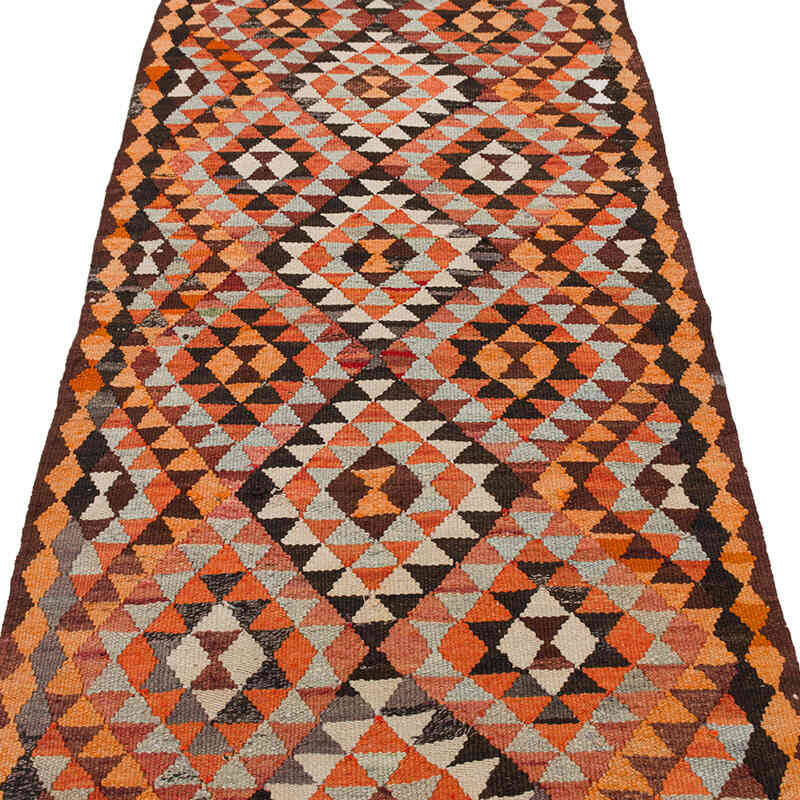Vintage Anadolu Kilim Yolluk - 89 cm x 297 cm - K0077563